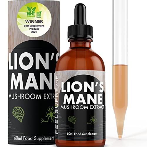 Feel Supreme Lions Mane Extract - 60ml - Cognitive Support Liquid