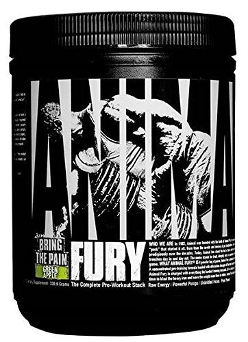 Animal Fury - 330g / Green Apple - Pre-Workout