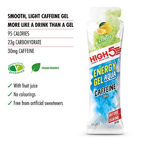 HIGH5 Energy Gel Aqua Caffeine - Energy Drinks