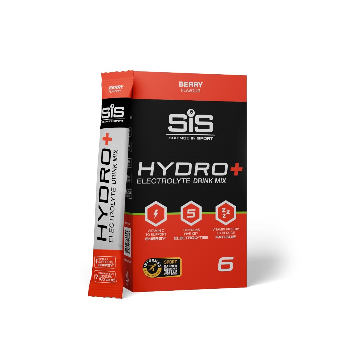 SIS HYDRO | Everyday effervescent electrolyte tablets - 6x4.3g / Berry - Hydration Tablets