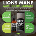Feel Supreme Lions Mane Extract - 60ml - Cognitive Support Liquid