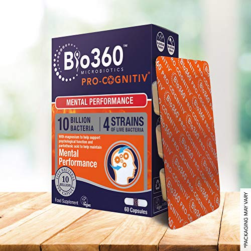 Natures Aid Pro-Cognitiv - 60 Caps - Cognitive Support Capsules