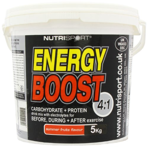 NutriSport Energy Boost 4:1 - 5kg / Summer Fruits - Carbohydrate Powder