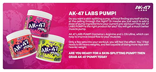 AK-47 Labs Pump - Pre-Workout Powder
