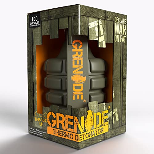 Grenade Thermo Detonator - 100 Caps - Weight Loss Support Capsules