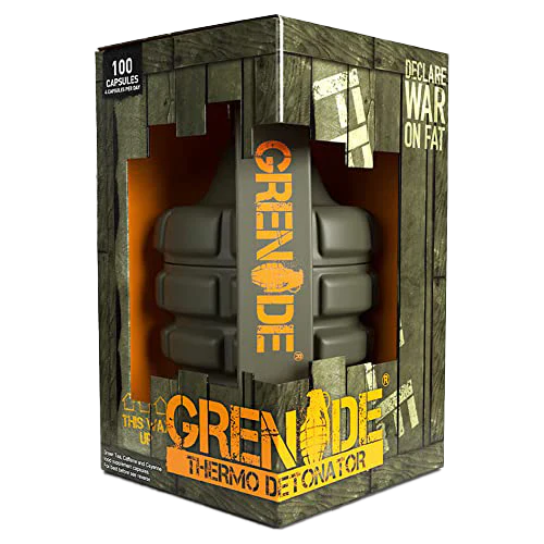 Grenade Thermo Detonator - 100 Caps - Weight Loss Support Capsules
