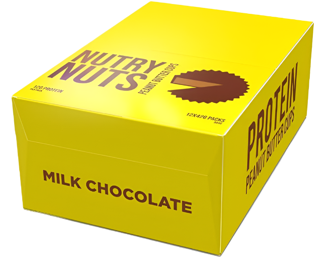 Nutry Nuts Zero Added Sugar Protein Peanut Butter Cups - Gluten Free