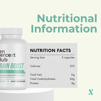 The Ten Percent Club Brain Boost - 90 Caps - Mushrooms