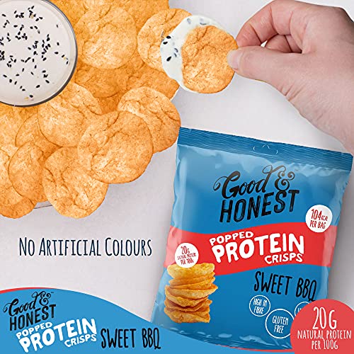 Good & Honest Popped Protein Crisps - Protein Crisps