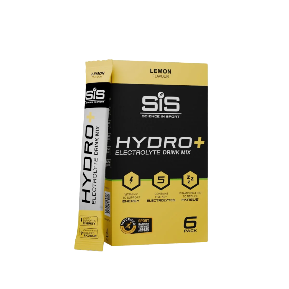 SIS HYDRO | Everyday effervescent electrolyte tablets - 6x4.3g / Lemon - Hydration Tablets