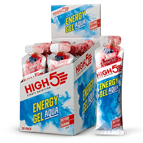 HIGH5 Energy Gel Aqua - 20x66g / Berry - Energy Gels