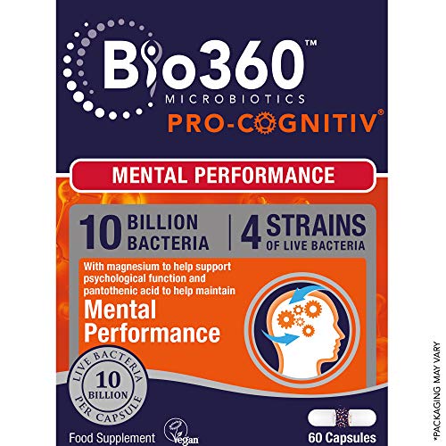 Natures Aid Pro-Cognitiv - 60 Caps - Cognitive Support Capsules