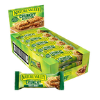Green box of Nature Valley Crunchy Cereal Bars with natural wholegrain oats and honey