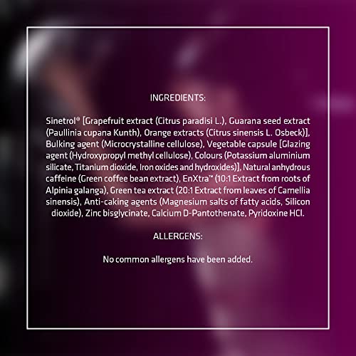 USN Phedracut Lipo X ingredients and allergen info for fat metabolism booster and weight loss journey