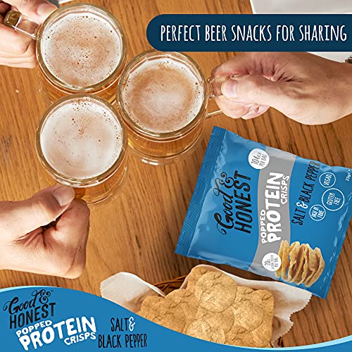 Good & Honest Popped Protein Crisps - Protein Crisps