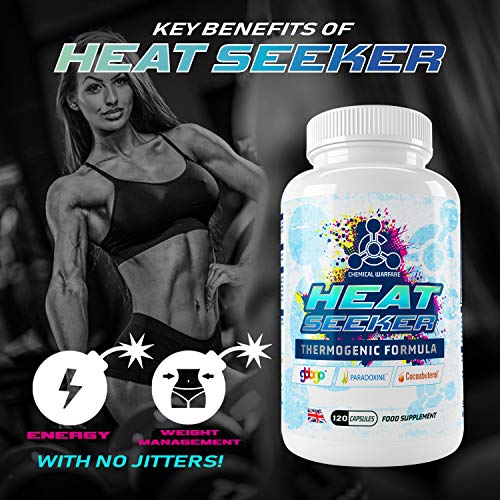 Chemical Warfare Heat Seeker - 120 Caps - Weight Loss Support Capsules
