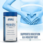 Applied Nutrition Probiotic Advanced Multi-Strain Formula bottle with billions of CFU