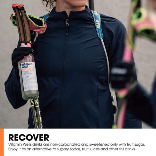 Vitamin Well Recover - 12x500ml / Peach & Elderflower - Recovery Ready-To-Drinks
