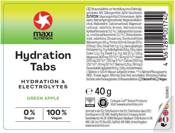 MaxiNutrition Protein Hydration - Energy & Endurance