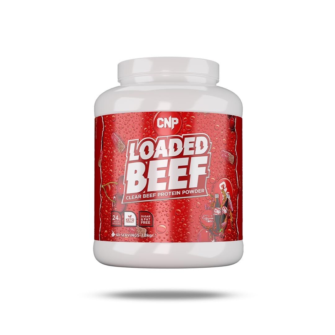 CNP Loaded Beef - 1.8kg / Cherry Cola - Clear Collagen Protein Powder