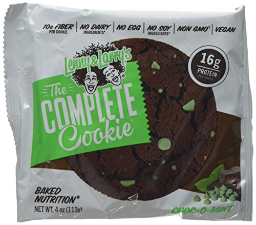 Lenny & Larry’s The Complete Cookie - 12x113g / Choc-O-Mint - Vegan Protein Cookies