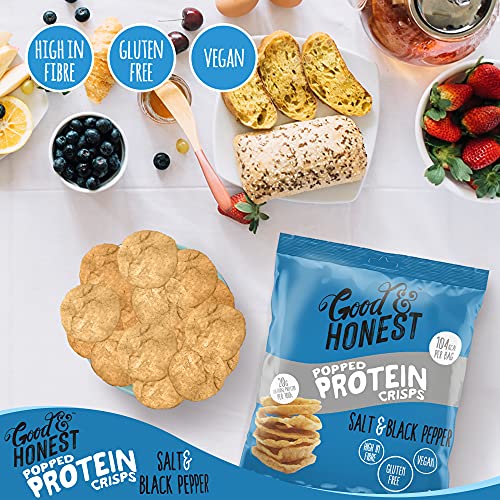 Good & Honest Popped Protein Crisps - Protein Crisps