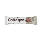 Chocolate-flavored fish collagen nutrition bar with fiber biotin vitamin C low sugar