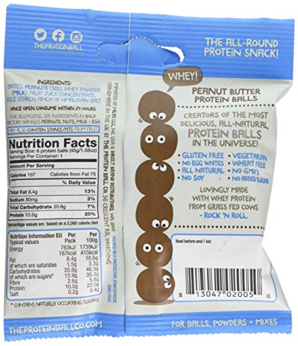 The Protein Ball Co Whey Protein Balls - Protein Bars