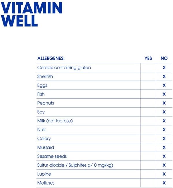 Vitamin Well Recover - 12x500ml / Peach & Elderflower - Recovery Ready-To-Drinks