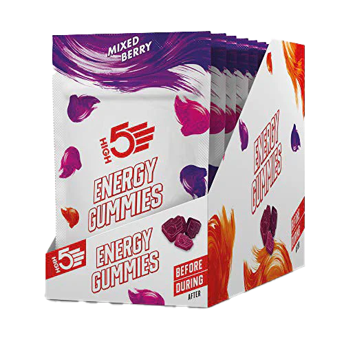 HIGH5 Energy Gummies - 10x26g / Mixed Berries - Energy Gummies