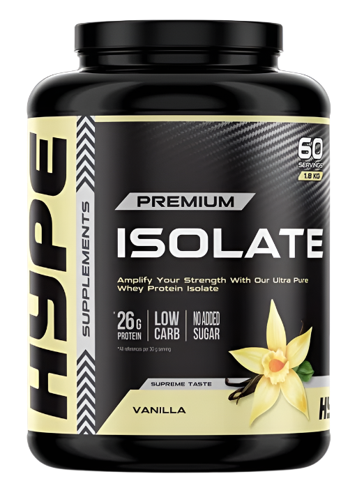 HYPE Whey Isolate - 1.8kg / Vanilla