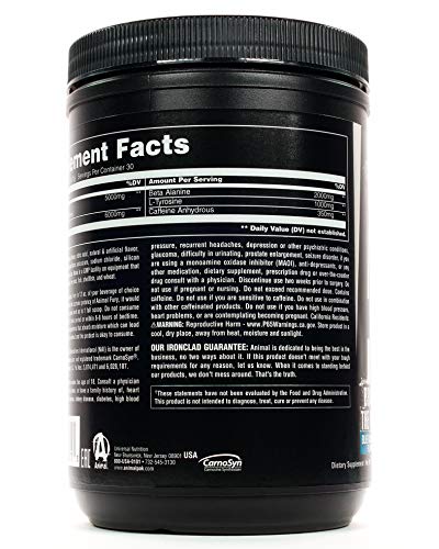 Animal Fury - Pre-Workout