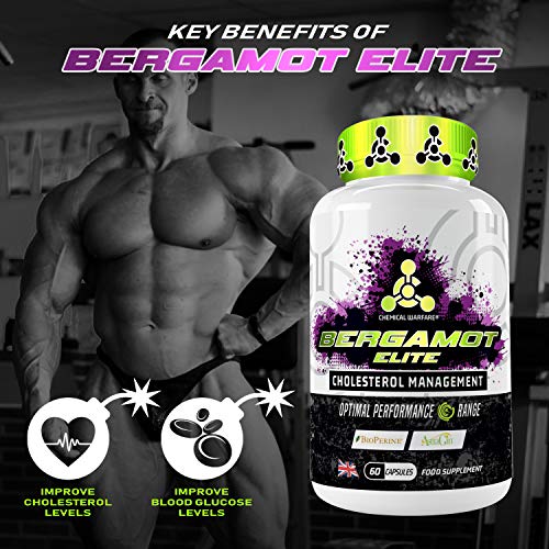 Chemical Warfare Bergamot Elite - 60 Caps - Cholesterol Management Capsules