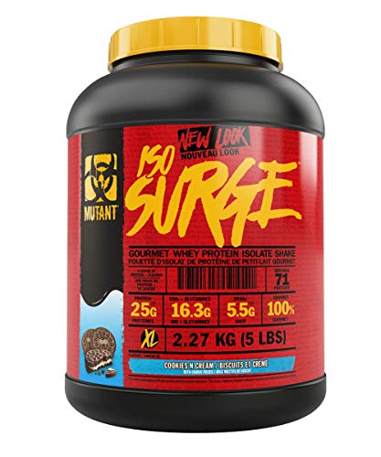 Mutant Iso Surge - 2.27kg / Cookies & Cream - Whey Protein Isolate Powder