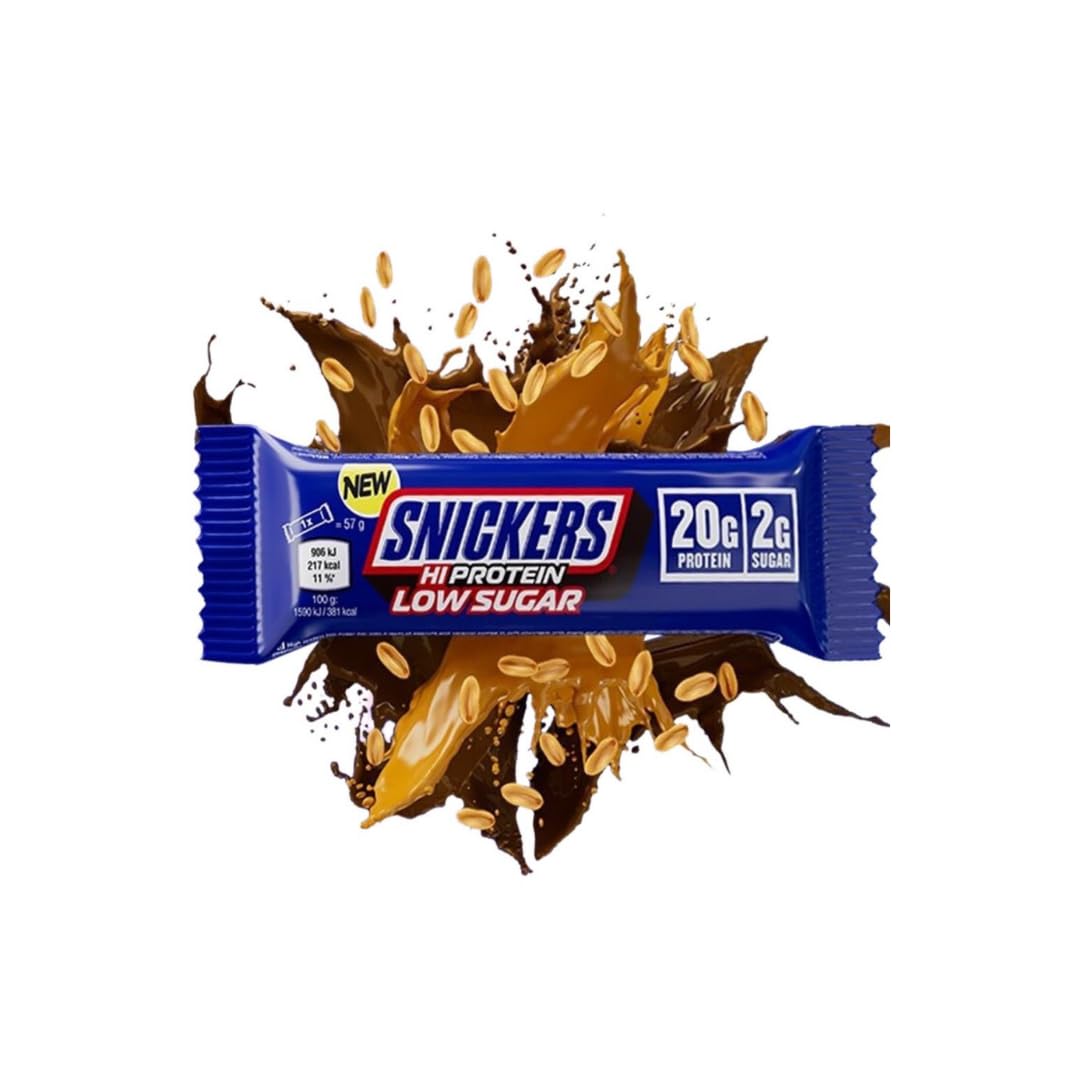 Snickers Hi Protein Low Sugar Bar - Protein Bars