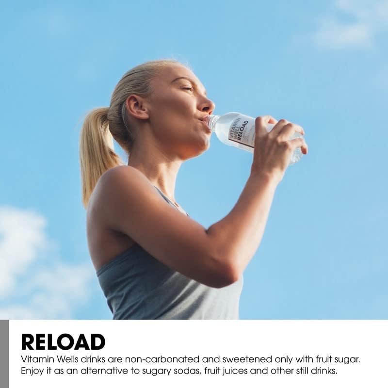 Vitamin Well Reload - 12x500ml / Lemon & Lime - Vitamin Ready-To-Drinks