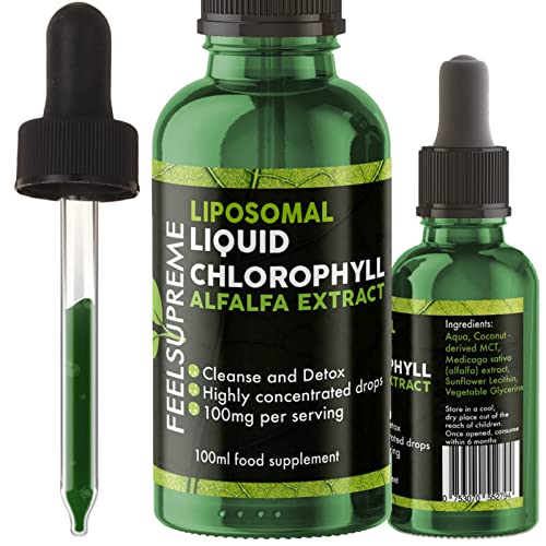Feel Supreme Liposomal Liquid Chlorophyll - 100ml - Chlorophyll Liquid