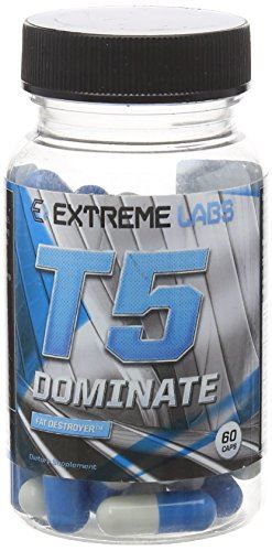 Extreme Labs T5 Dominate - 90 Caps - Weight Loss Support Capsules
