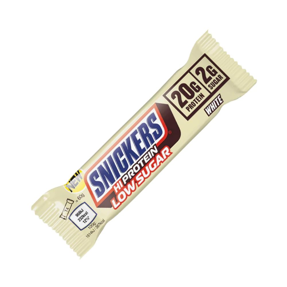 Snickers Hi Protein Low Sugar Bar - 57g / White - Protein Bars
