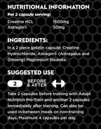 Adapt Nutrition Createc 1500 - MyGymSupplements