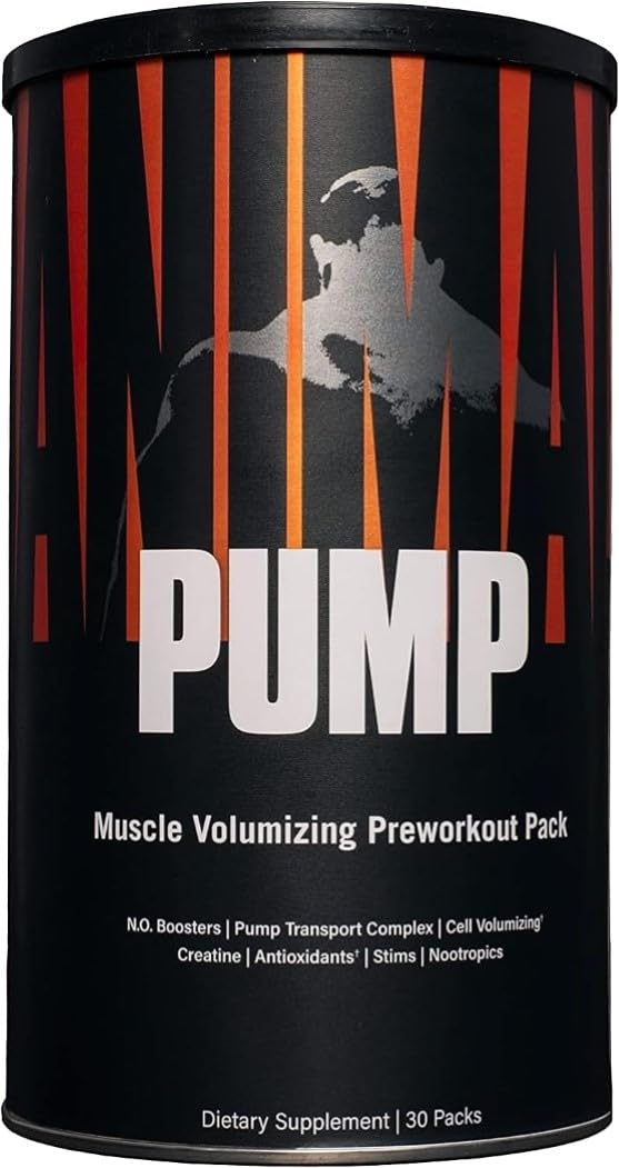 Animal Pump - 30 Packs - Pre-Workout Capsules