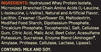 Optimum Nutrition Platinum Hydro Whey - Protein Blend Powder (Whey Protein Concentrate Whey Protein Isolate Calcium