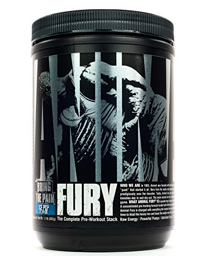 Animal Fury - 491g / Ice Pop - Pre-Workout