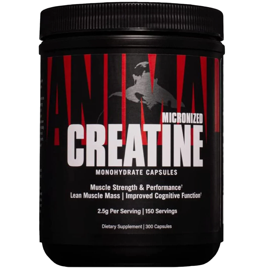 Animal Creatine Caps - 300 Caps - Creatine Capsules