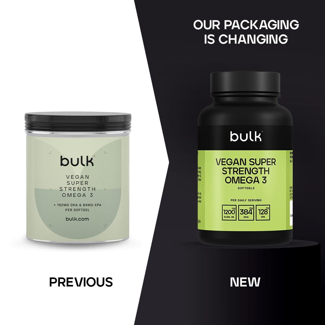 Bulk Vegan Super Strength Omega 3
