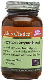 Udo’s Choice Digestive Enzyme Blend - Digestion Support Capsules