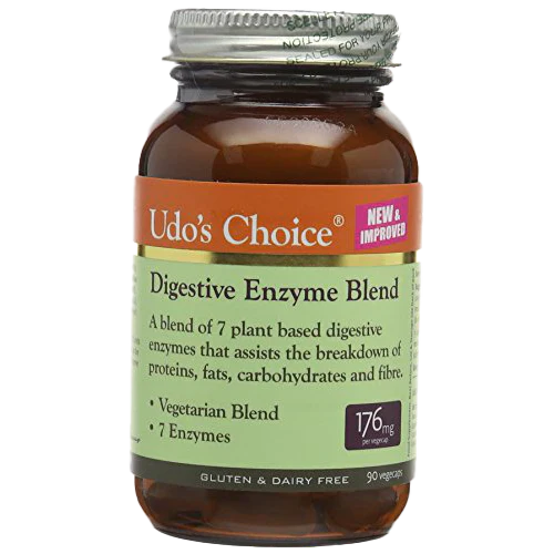 Udo’s Choice Digestive Enzyme Blend - Digestion Support Capsules