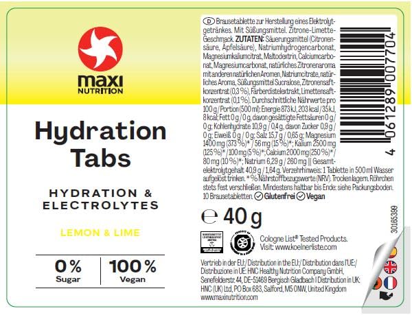 MaxiNutrition Protein Hydration - Energy & Endurance