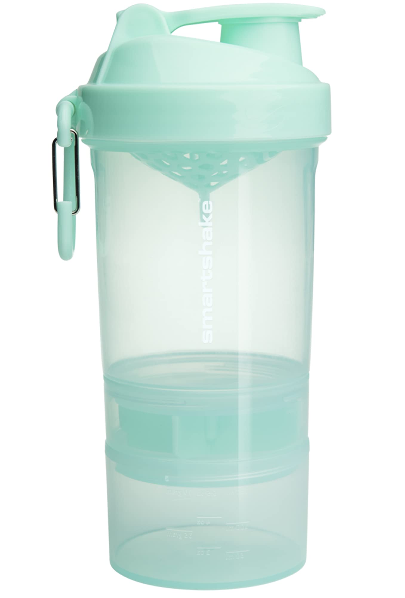 Smartshake O2Go Shaker - 600ml / Mint Green - Shaker Bottle (Less Than 2 Litres)