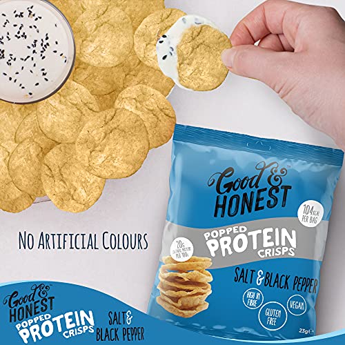 Good & Honest Popped Protein Crisps - Protein Crisps